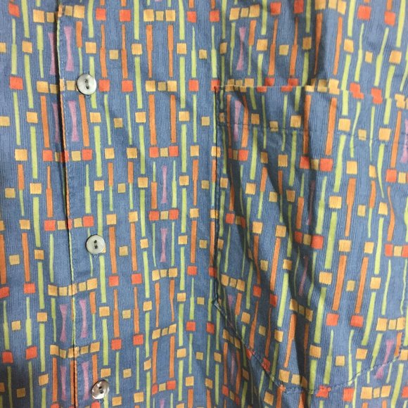 Tori Richard Abstract Button Front Shirt XL - Picture 6 of 6
